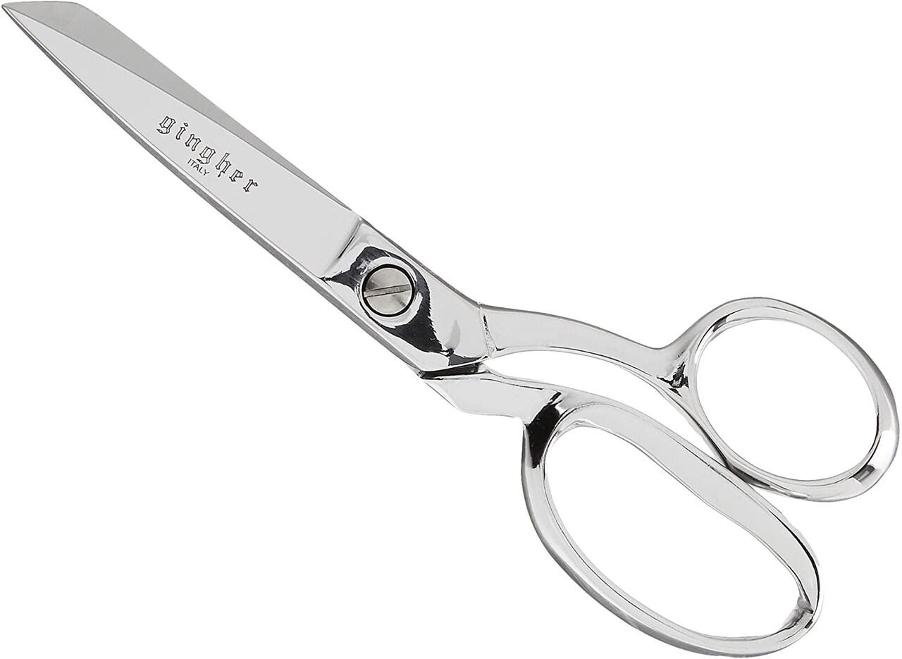 Dressmaker'S Fabric Scissors - 8 Stainless Steel Shears - Sharp Knife Edge Fabric  Shears with Protective Sheath